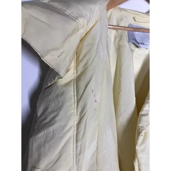 3.1 Phillip Lim Duvet Puffer Jacket Insulated Outdoor Winter Pastel Yellow M - Picture 7 of 11